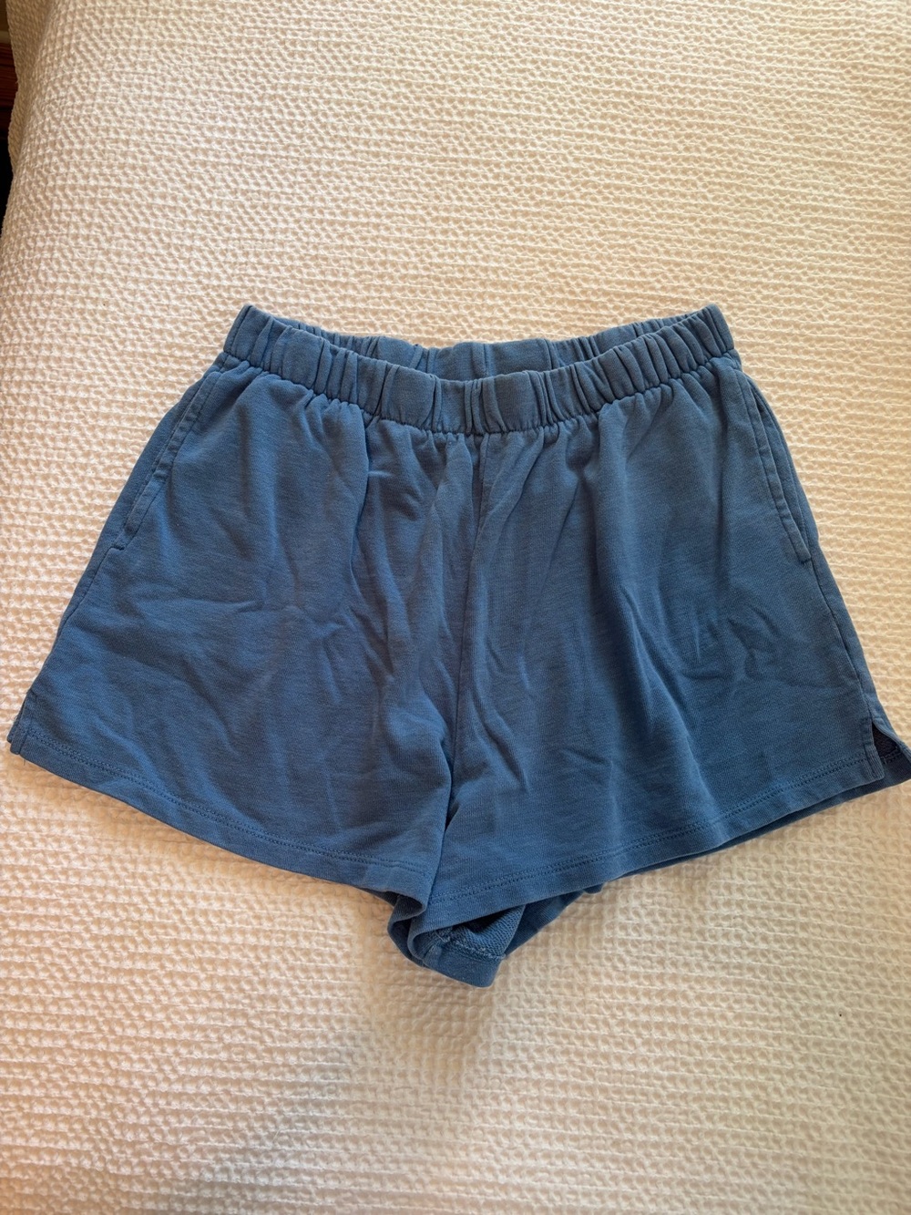 Garage Blue Women's Cotton Shorts